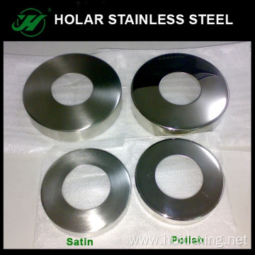 stainless steel base cover for handrail